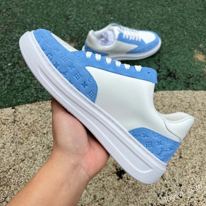 Louis Vuitton Beverly Hills Sneaker White Blue