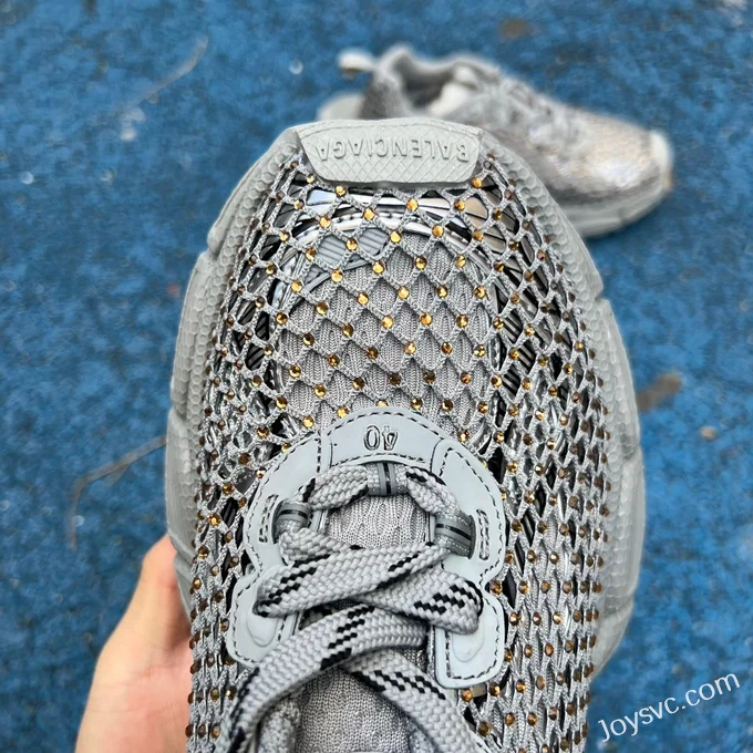 Balenciaga 10XL Grey Mesh Sneakers