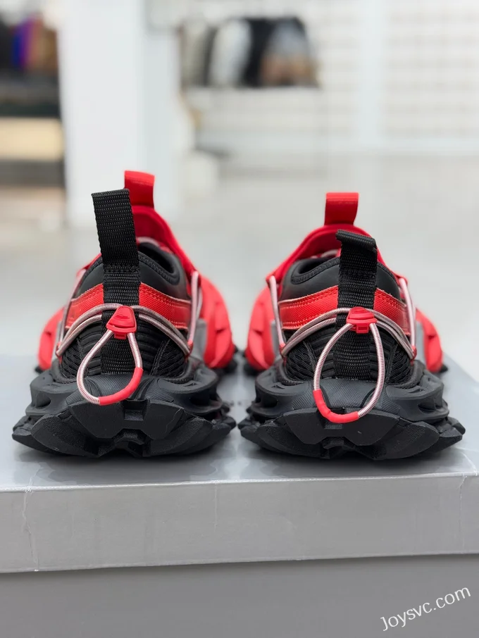 Balenciaga 15th Gen 18XL Hiking Outdoor Black Red Sneakers