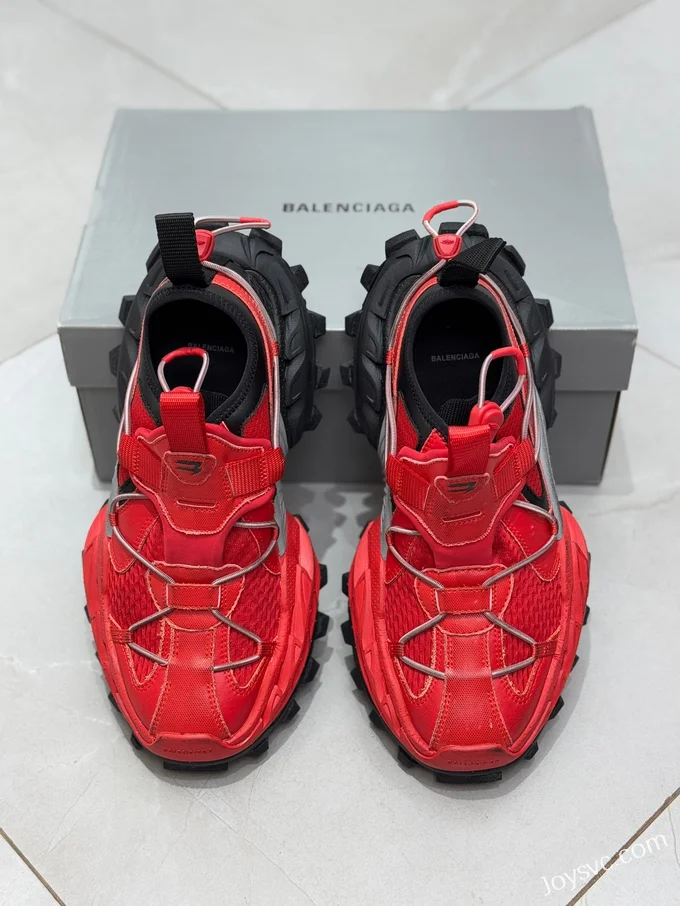 Balenciaga 15th Gen 18XL Hiking Outdoor Black Red Sneakers