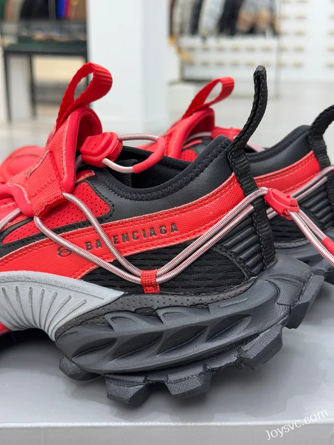 Balenciaga 15th Gen 18XL Hiking Outdoor Black Red Sneakers