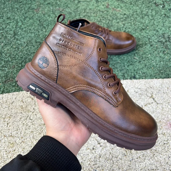 Timberland Brown Mid Top Boots