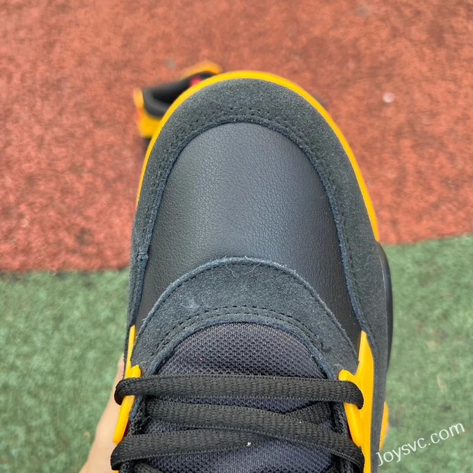 Air Jordan 4 RM FQ7939-007 Low Black Yellow