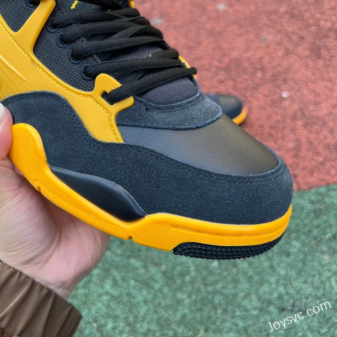 Air Jordan 4 RM FQ7939-007 Low Black Yellow