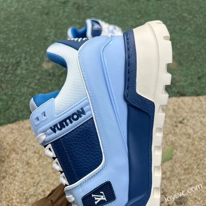 Louis Vuitton Trainer Maxi Porcelain Blue