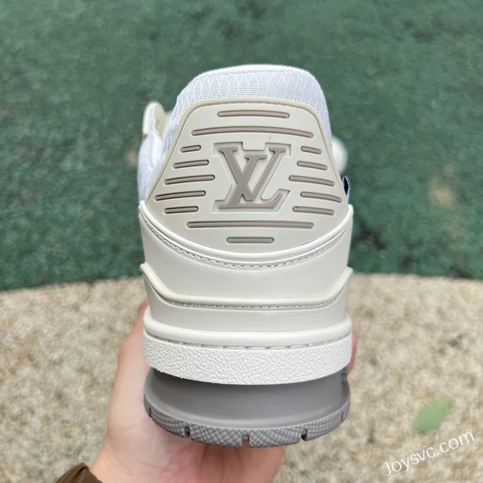 Louis Vuitton Trainer Beige Grey