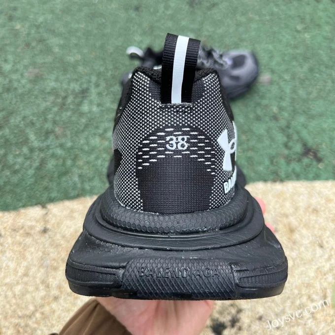 Under Armour x Balenciaga 3XL Black Sneakers