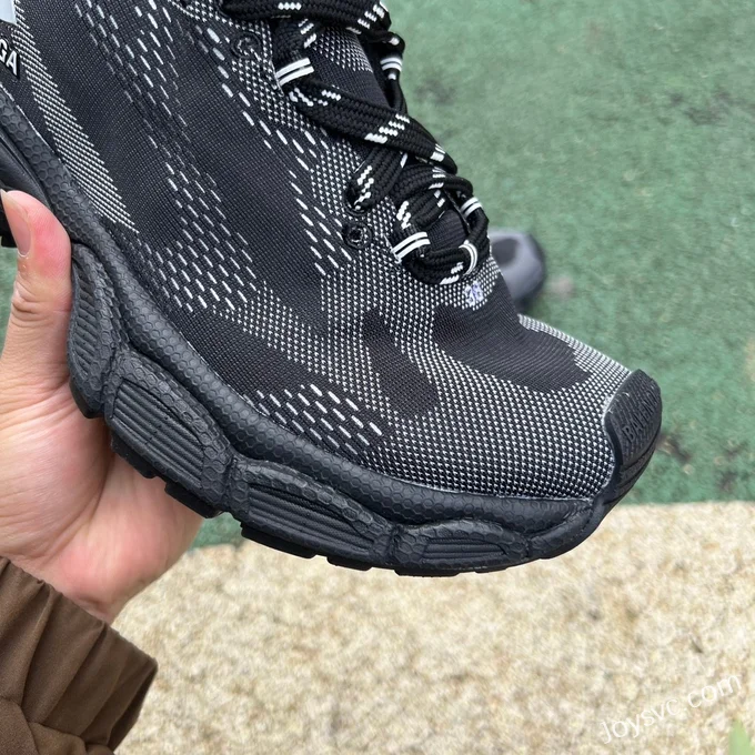 Under Armour x Balenciaga 3XL Black Sneakers