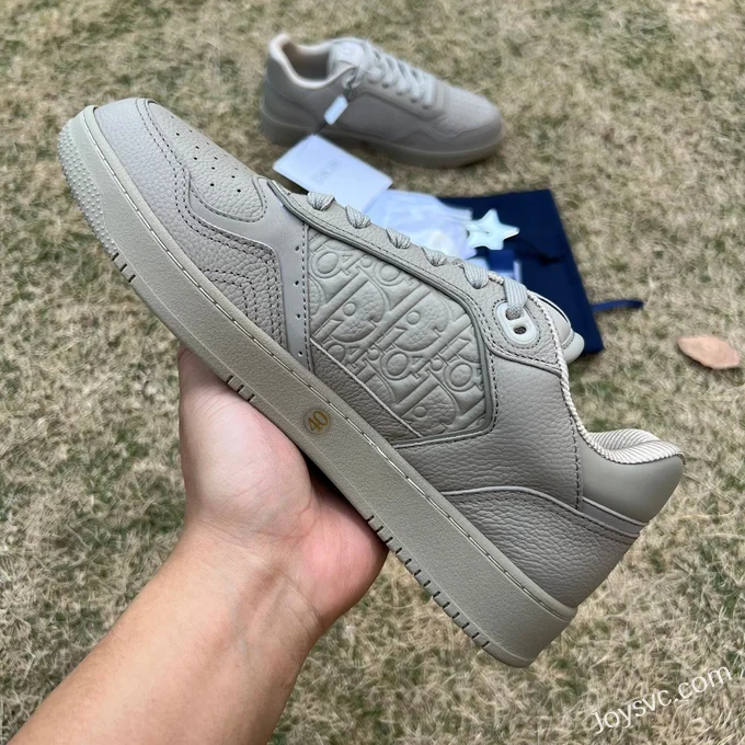 DIOR B27 Low Top Grey Beige Sneakers