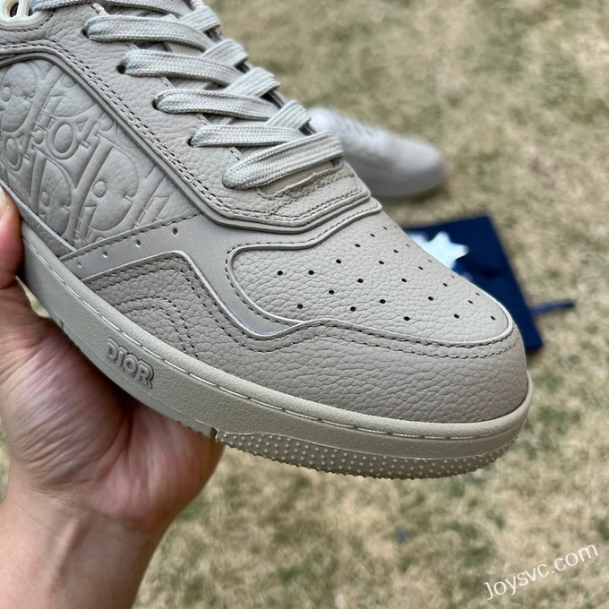 DIOR B27 Low Top Grey Beige Sneakers