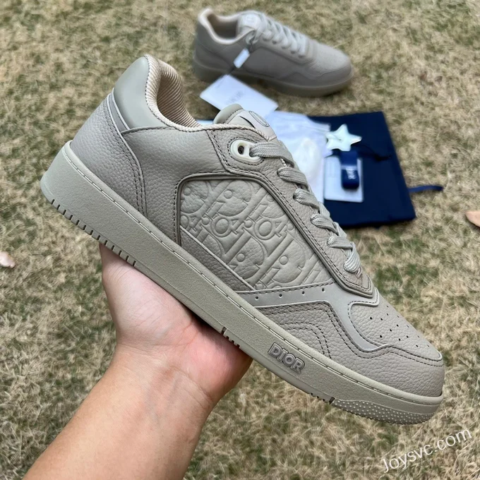 DIOR B27 Low Top Grey Beige Sneakers