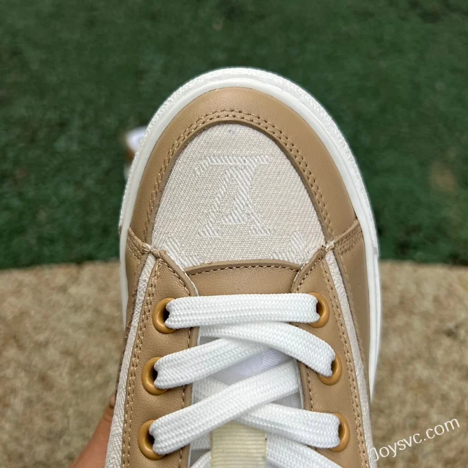 Louis Vuitton Charlie Denim Low White Brown