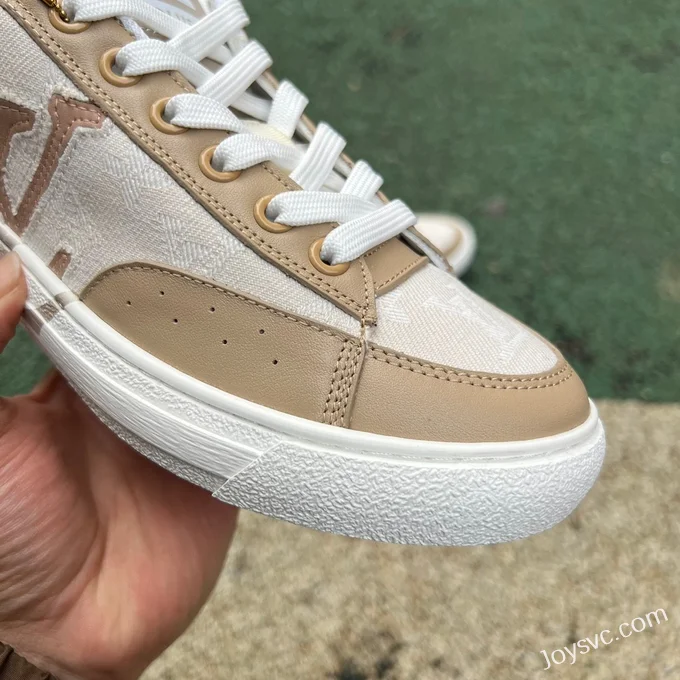 Louis Vuitton Charlie Denim Low White Brown