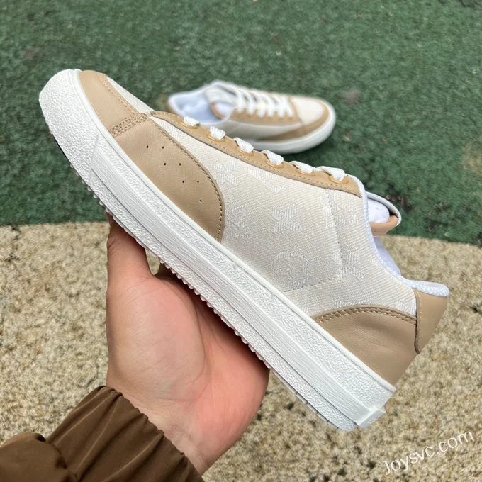 Louis Vuitton Charlie Denim Low White Brown