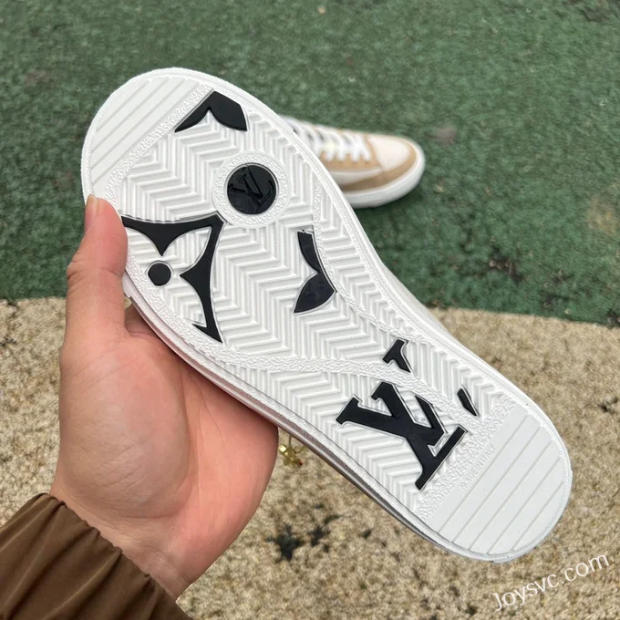 Louis Vuitton Charlie Denim Low White Brown