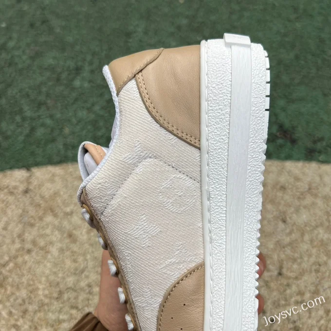 Louis Vuitton Charlie Denim Low White Brown