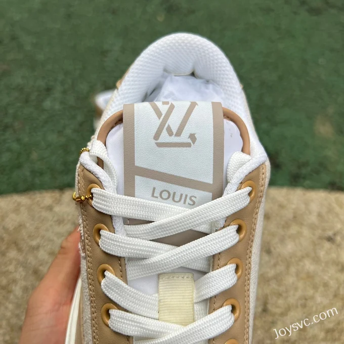 Louis Vuitton Charlie Denim Low White Brown