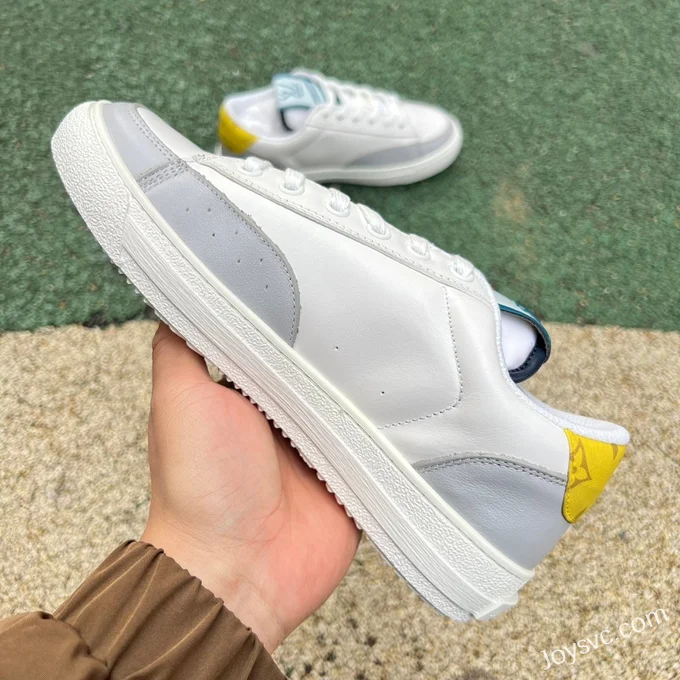 Louis Vuitton Charlie Denim Low White Grey