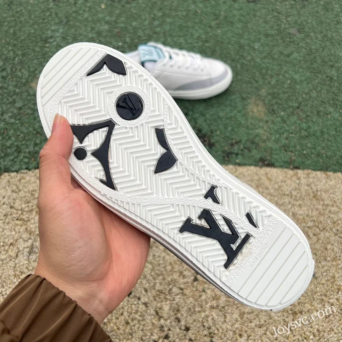 Louis Vuitton Charlie Denim Low White Grey