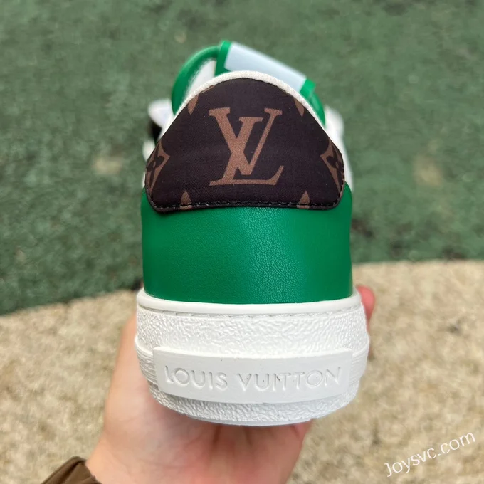 Louis Vuitton Charlie Denim Low White Grey Green