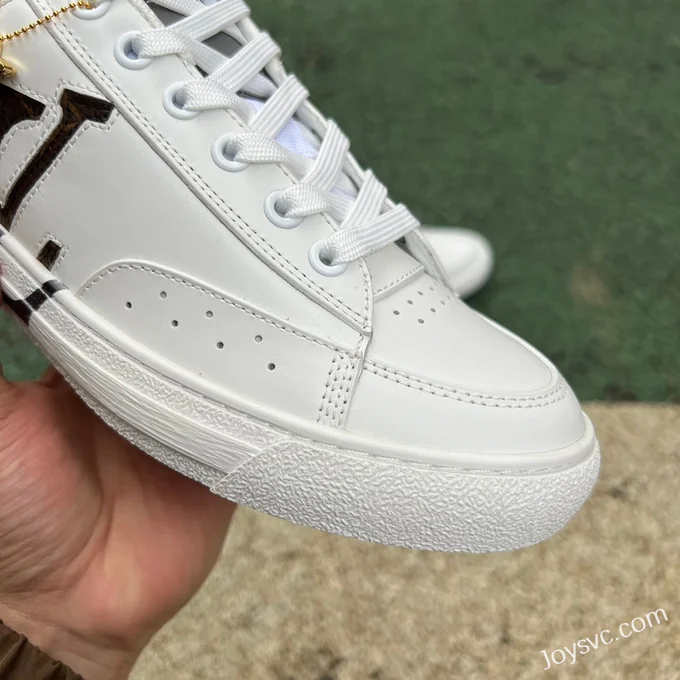 Louis Vuitton Charlie Denim Low White Brown