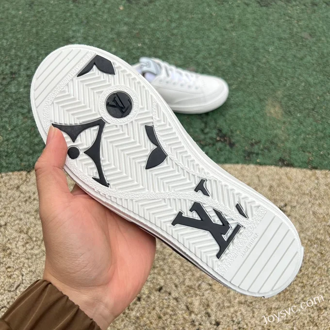 Louis Vuitton Charlie Denim Low White Brown