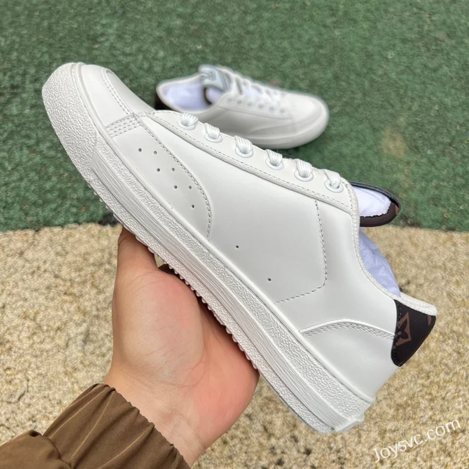 Louis Vuitton Charlie Denim Low White Brown