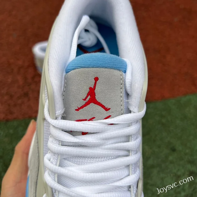 Air Jordan 4 RM FQ7939-104 Low White Grey Blue