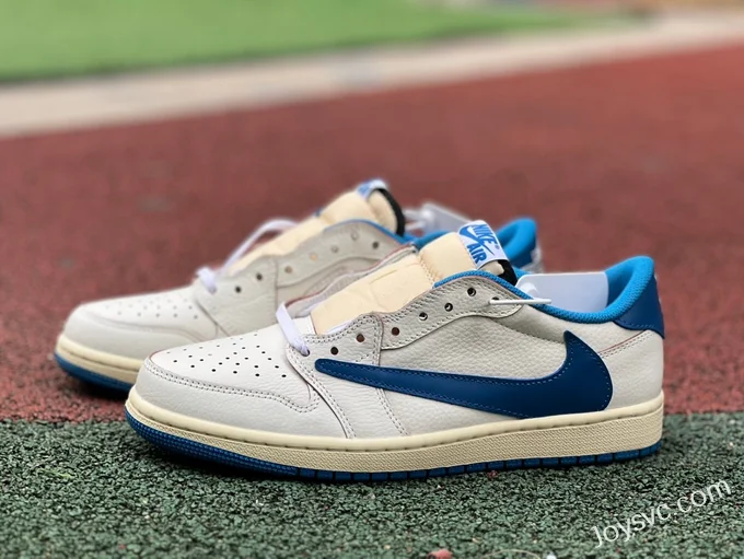 Travis Scott x Air Jordan 1 Low DM7866-104 Fragment Blue White 2.0