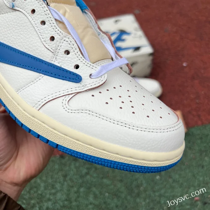 Travis Scott x Air Jordan 1 Low DM7866-104 Fragment Blue White 2.0