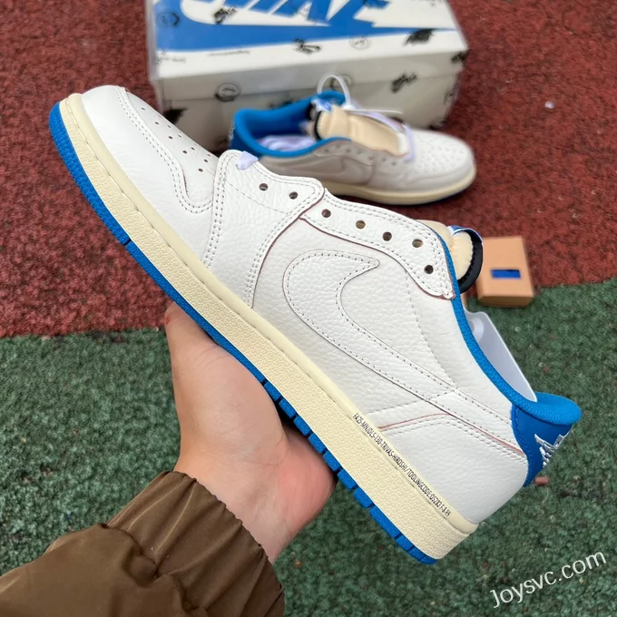 Travis Scott x Air Jordan 1 Low DM7866-104 Fragment Blue White 2.0