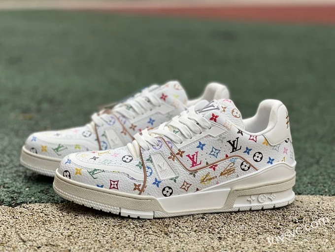 Takashi Murakami x Louis Vuitton Trainer White