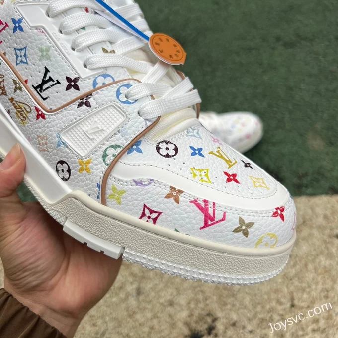 Takashi Murakami x Louis Vuitton Trainer White