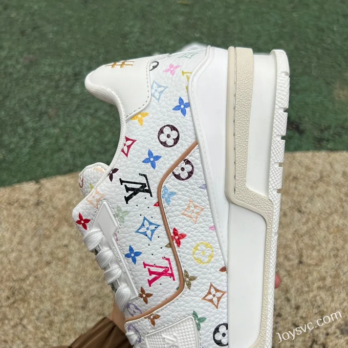 Takashi Murakami x Louis Vuitton Trainer White