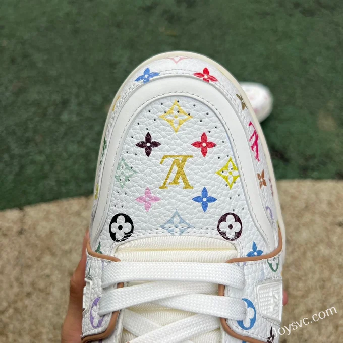 Takashi Murakami x Louis Vuitton Trainer White