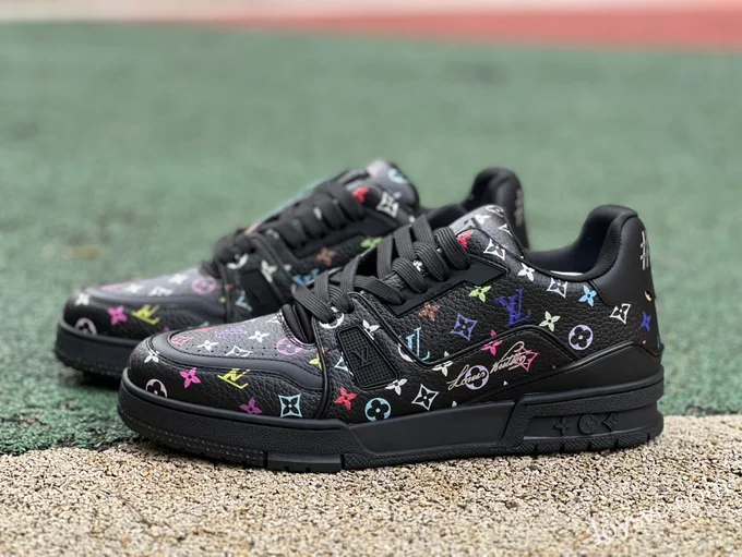 Takashi Murakami x Louis Vuitton Trainer Black