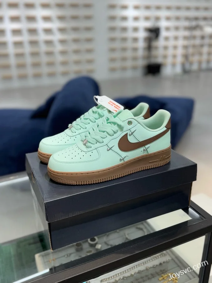 Nike Air Force 1 Small Hook Green Brown IB8894-329