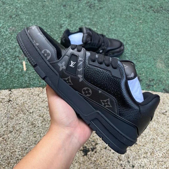 Louis Vuitton Trainer Denim Black