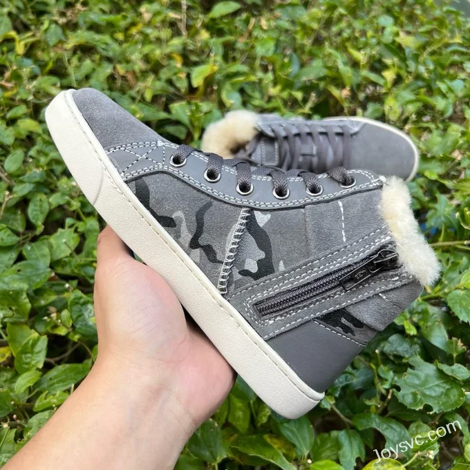 UGG High Top Grey Kids Boots