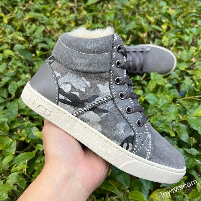 UGG High Top Grey Kids Boots