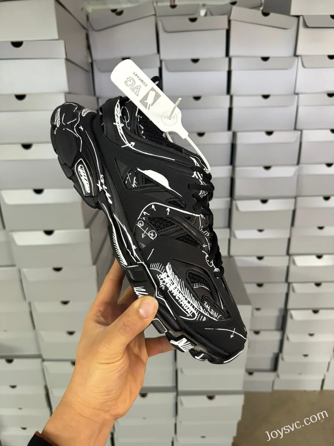 Balenciaga Track Mule Clear Sole 3.0