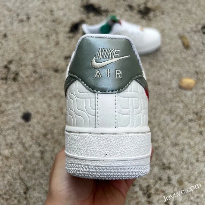 Nike Air Force 1 '07 LV8 White Green Snake Year HV5979-130