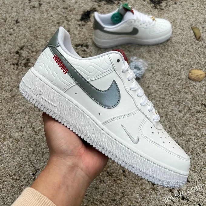 Nike Air Force 1 '07 LV8 White Green Snake Year HV5979-130