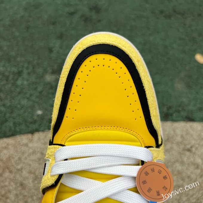 Louis Vuitton Trainer Yellow Black