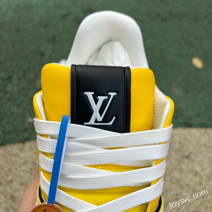 Louis Vuitton Trainer Yellow Black