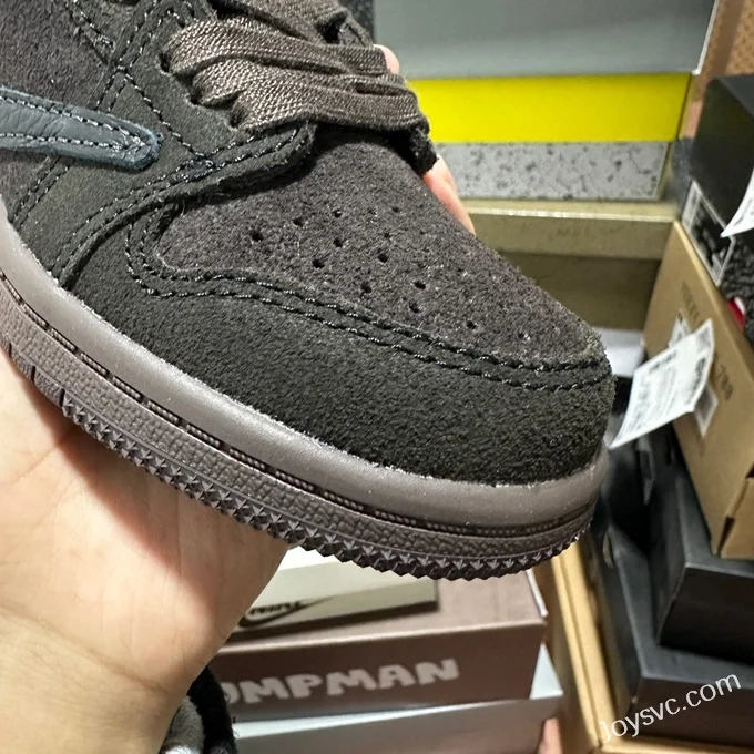 Air Jordan 1 Low Mocha Brown Kids