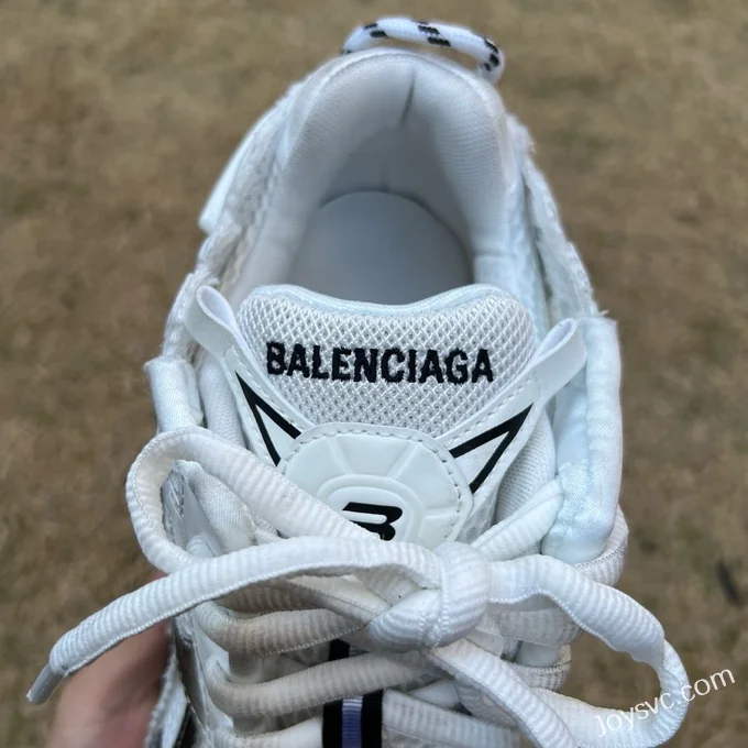 Balenciaga Runner 7.5 White Black Sneakers