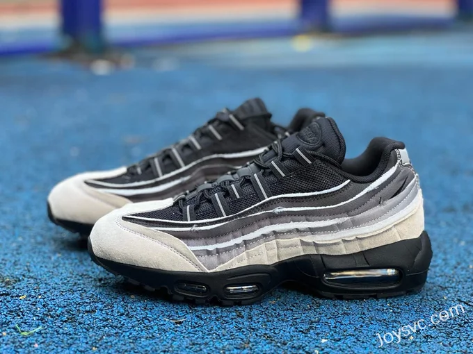 Nike Air Max 95 OG Neon Black Grey Running Shoes CU8406-101