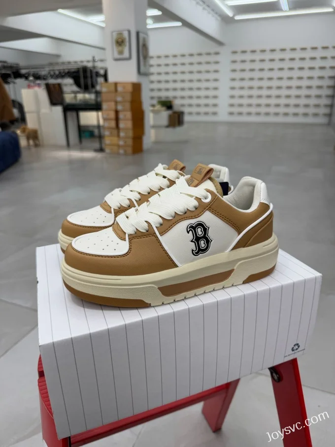 MLB Chunky Liner Beige Dad Shoes GP001