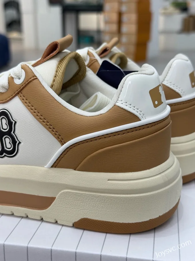 MLB Chunky Liner Beige Dad Shoes GP001